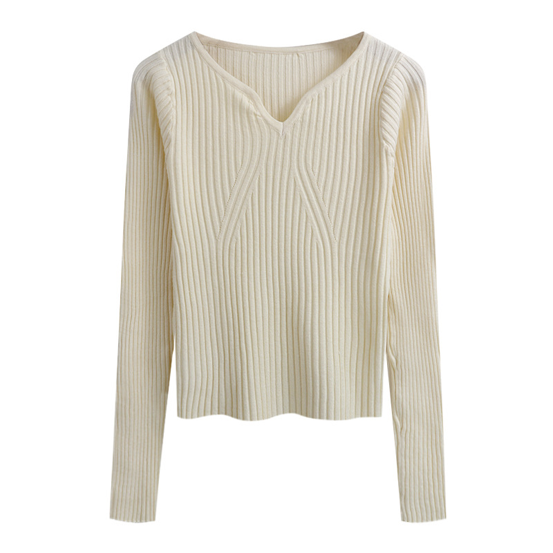 Elegant knitted autumn design short fitted base body-friendly…