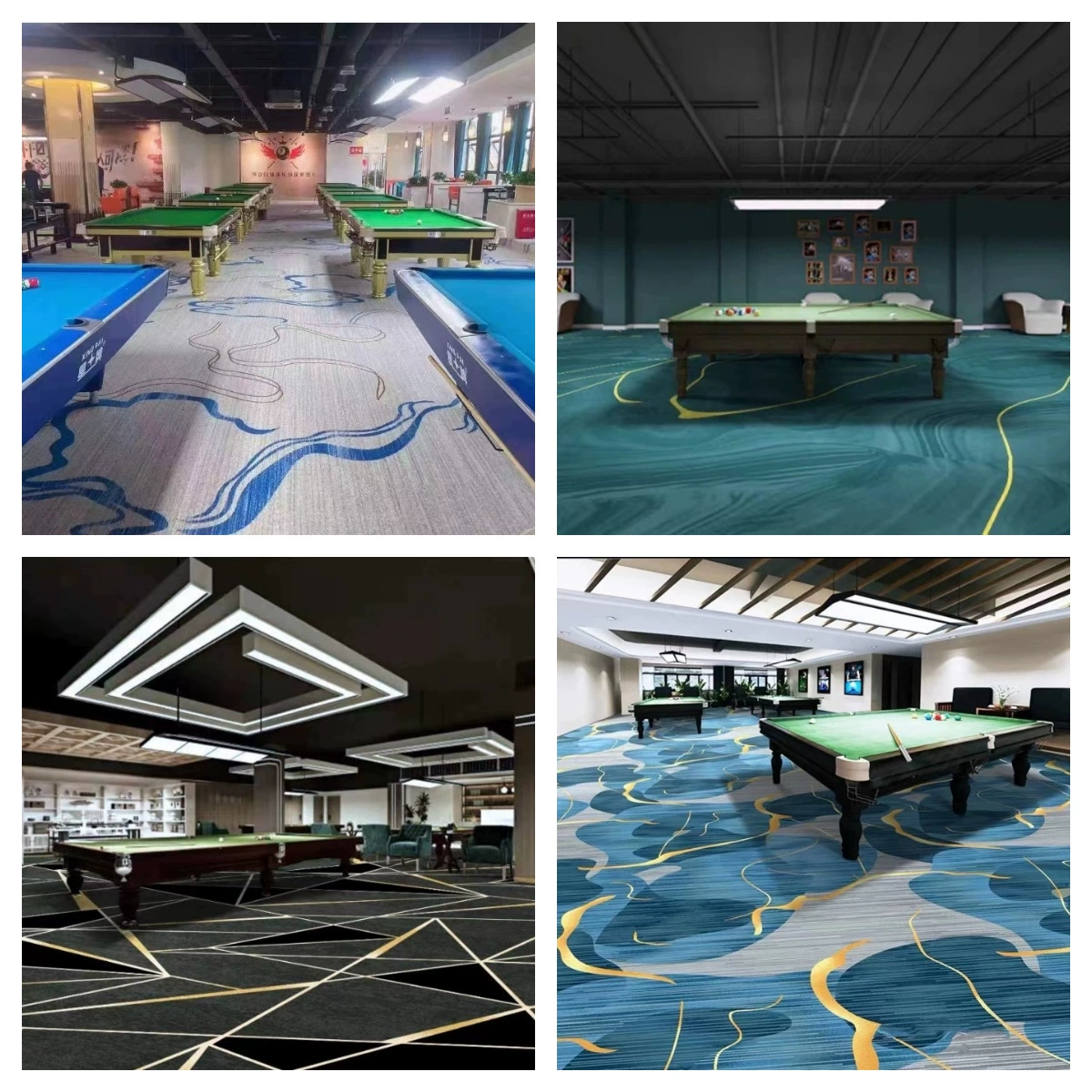 Table carpet, wear-resistant pool for pool hall, 450 gram, polyester, increased thickness