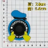 Donald Duck lens (height 7.7*width 5.6)