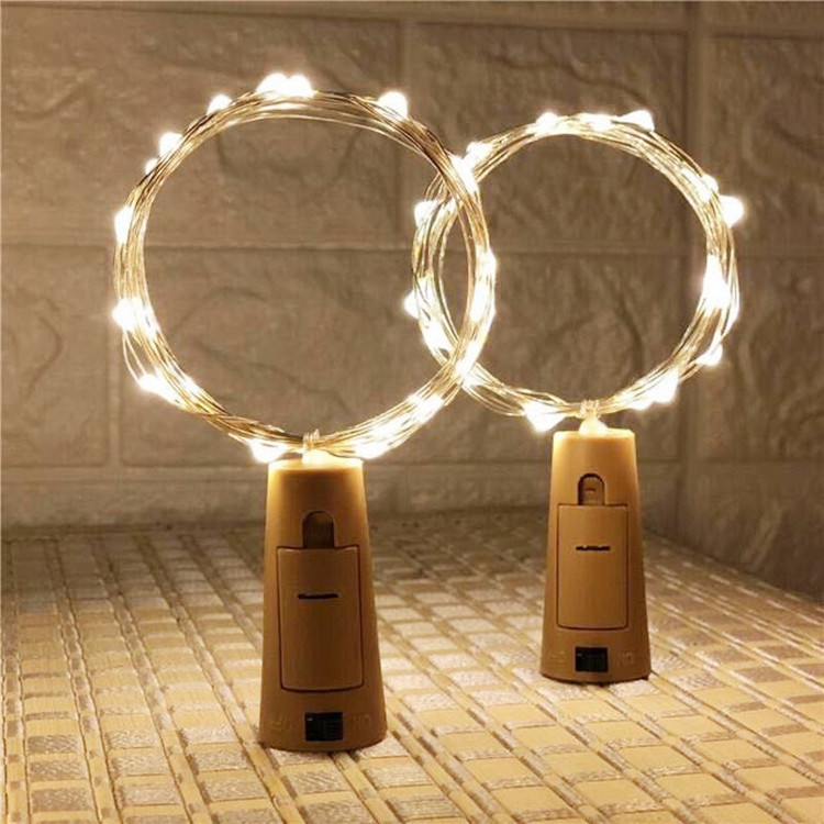 Bottle cork lights, AG13 battery box LED lights, Christmas festive decorative lights, star lights, bottle cork lights.