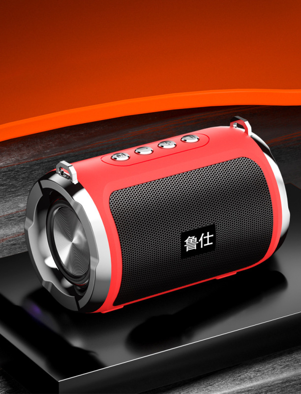 新しいワイヤレス Bluetooth 小型オーディオ AI スマート音声小型スピーカー重低音デュアルダイヤフラムサブウーファー屋外ポータブル|undefined