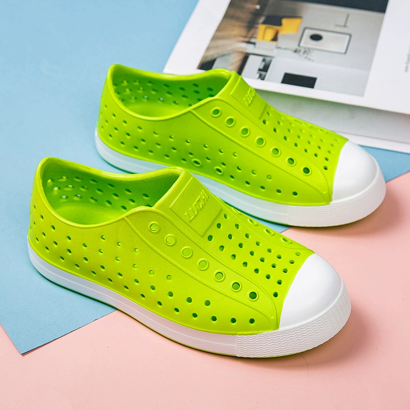 Пятно Bambootune Летние детские пещерные ботинки Пляжные сандалии для мужчин и женщин полые ботинки на открытом воздухе Баотоу Студенческая обувь