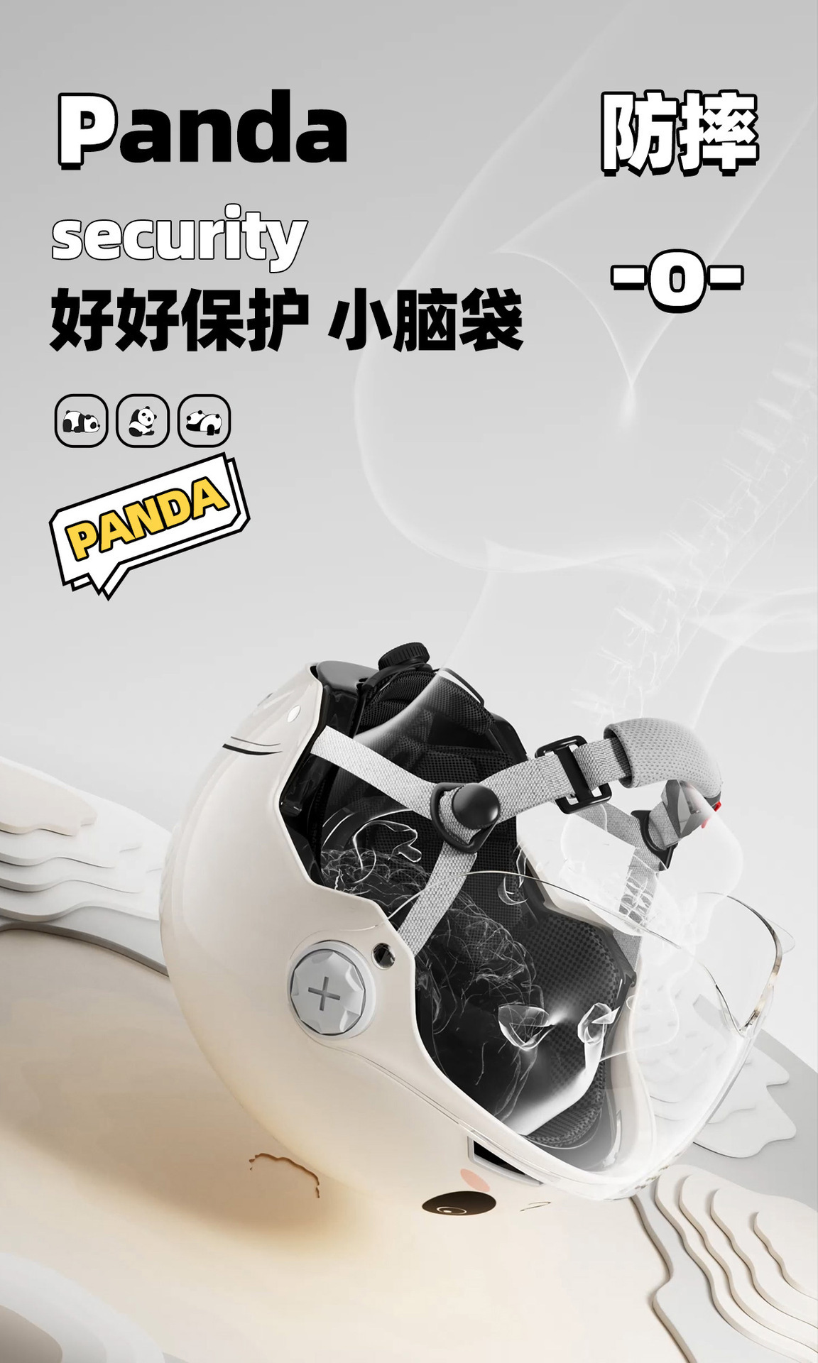 Ultra-Lightweight Kidsren's Helmet for Girls and Boys, Cute All-Season 3C Certified Electric Motorcycle Helmet