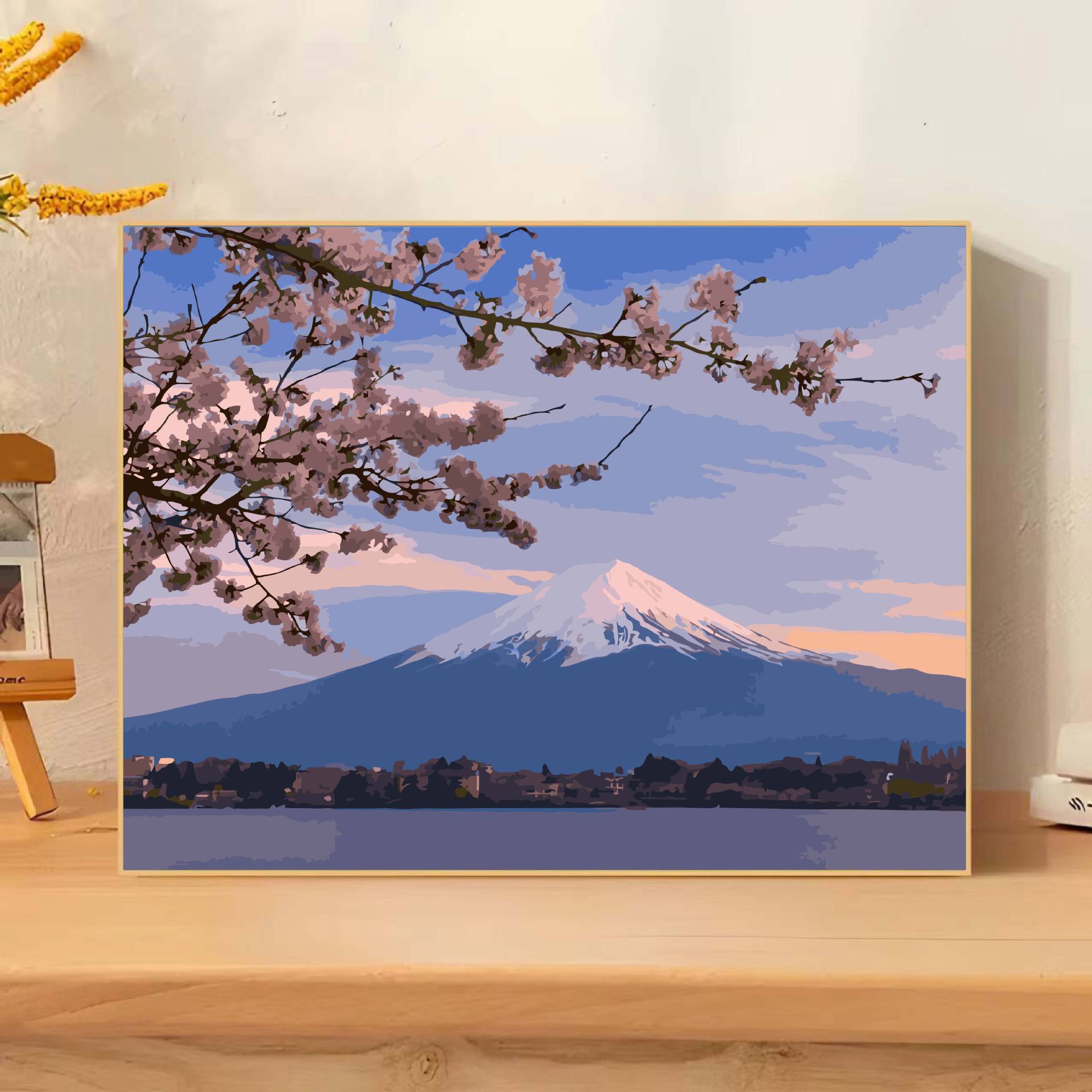 Pintura al óleo digital hecha a mano diy relleno sala de estar decoración de pintura colgante arte relleno pintura al óleo al por mayor