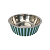 Pet supplies Pet anti -slip bowl dog cats and cats three -color basin dog bowl pet bowl pets metal bowl