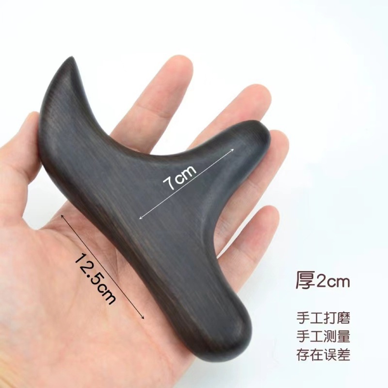 鶏の羽の木のマッサージの三角のすずめの金の糸の三角すずめの三角のマッサージ器の木製の製品|undefined