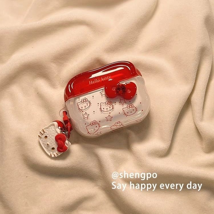 ins风可爱hellokitty适用airpodspro2苹果无线蓝牙耳机壳严选推荐|undefined
