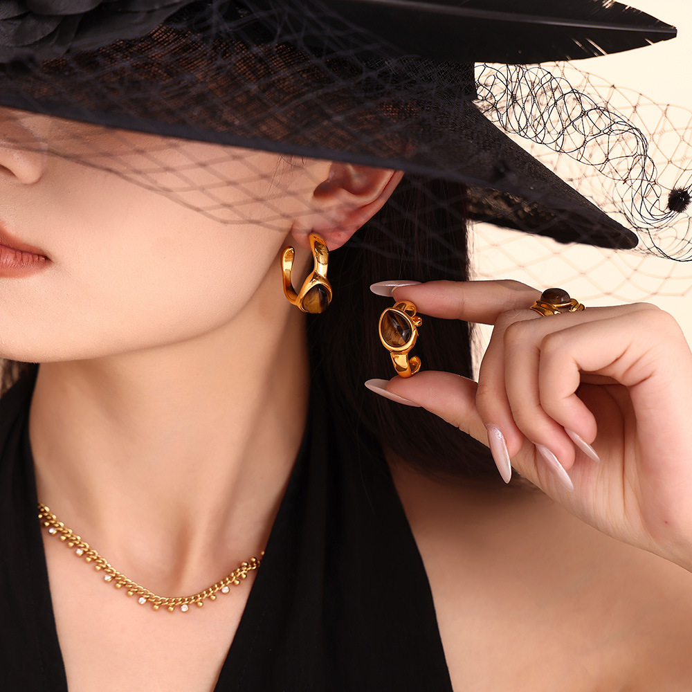 retro organic one size earrings