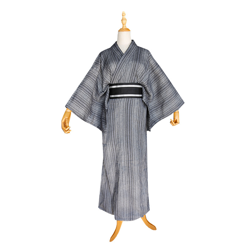 Men's Kimono, Samurai Kimono, Japanese Formal Kimono Set for Men