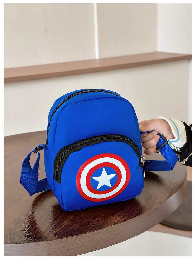 2023 Children's Casual crossbody Bag, New cartoon small crossbody bag for primary school students, portable mobile phone coin purse for boys' Outing Item Picture