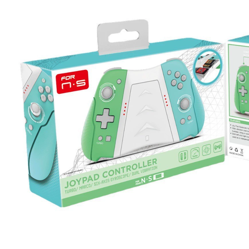 Геймпад Switch, левый и правый мини-манипулятор с двухмоторной вибрацией, программирование, беспроводной Bluetooth контроллер NS