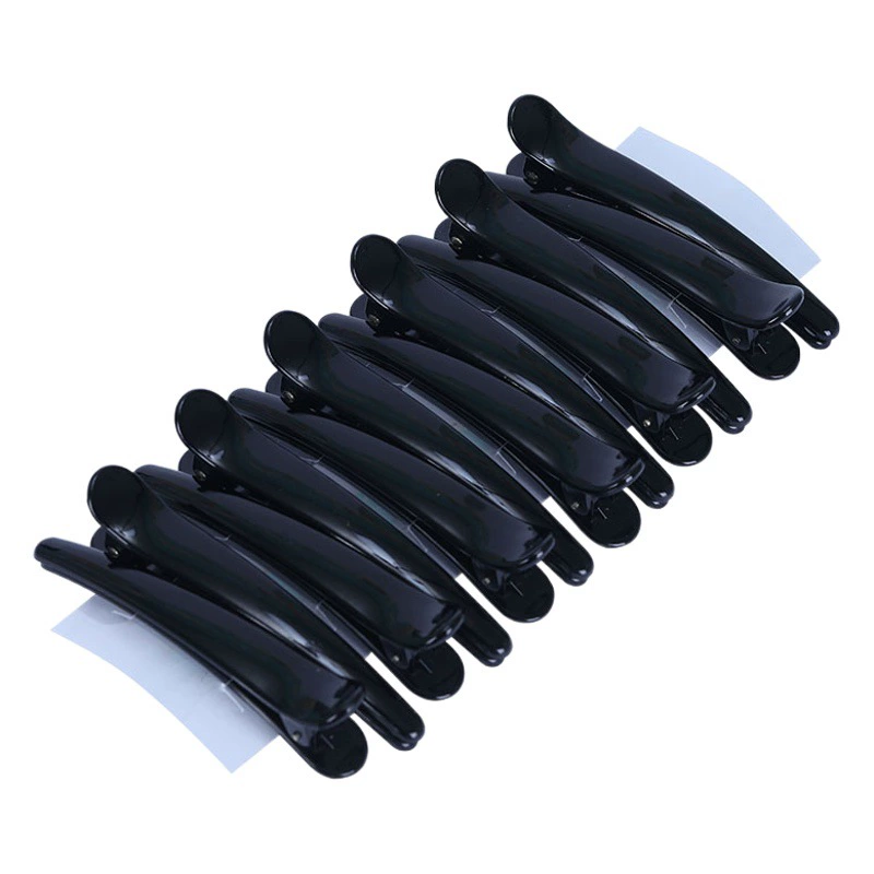 Горячий продавать черный Утконос Клип Парикмахерская общий стиль морской зажим 4 размера матовая красота шпилька небольшая Подарочная партия