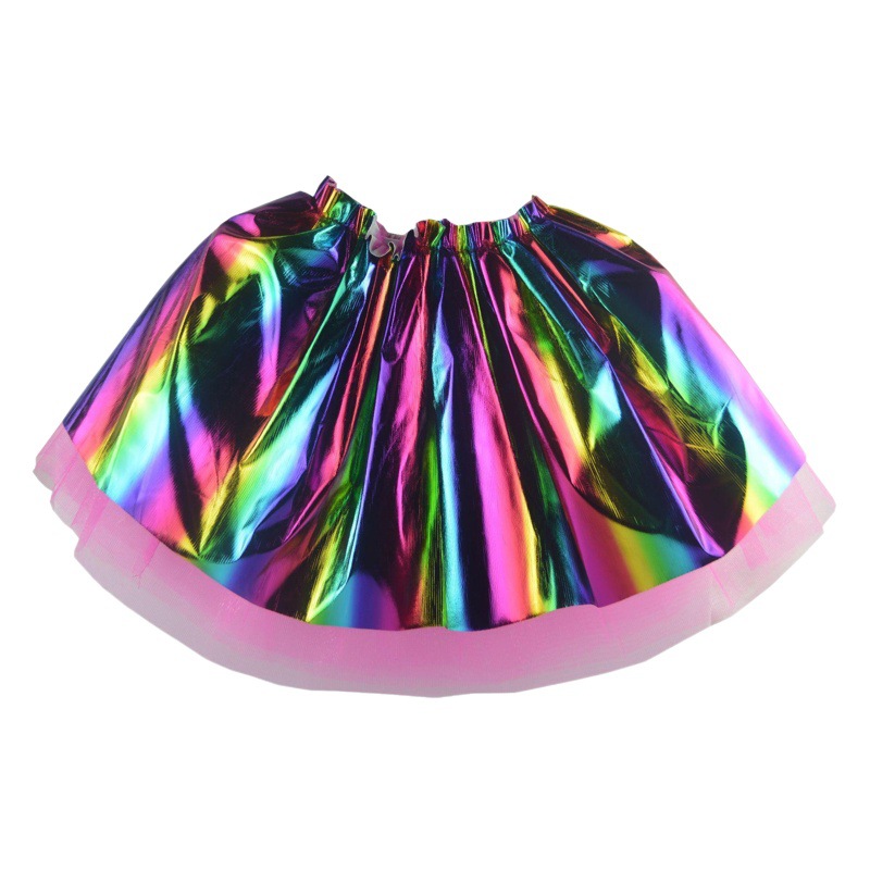 Baile fiesta rendimiento traje unicornio diadema falda de malla para niños alas de unicornio traje de rendimiento para niños