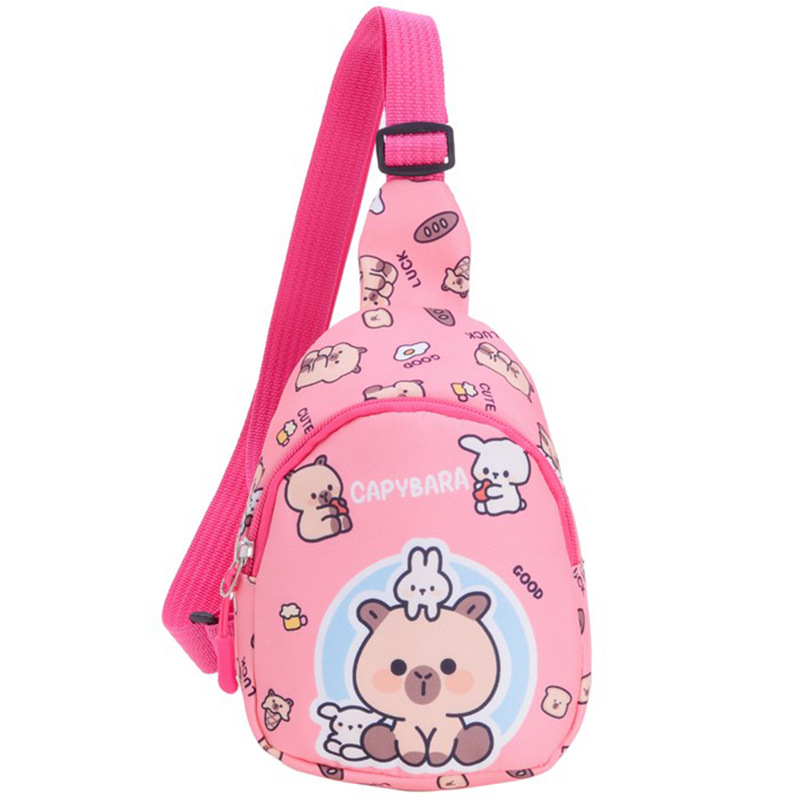 Bolsos de chicas lindos transfronterizos de dibujos animados para niños bolsos de mochila para bebés varones bolsos de cambio princesa bolsos de pecho de chicas