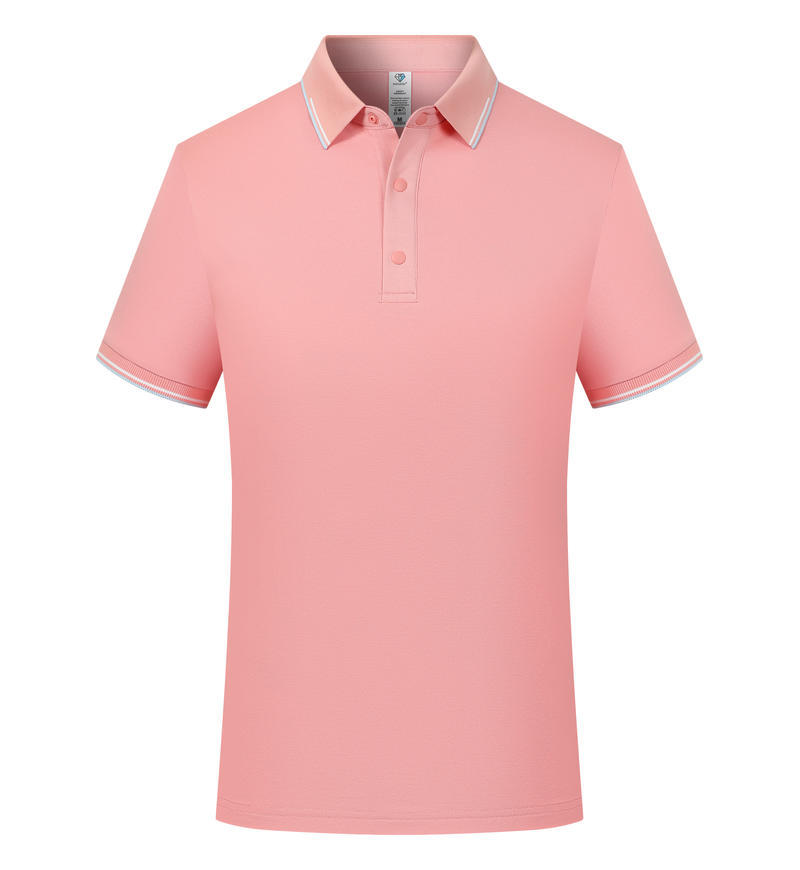 Camiseta polo personalizada de tamaño transfronterizo camiseta de trabajo camiseta cultural bordada logotipo revestido vestido de trabajo de manga corta personalizado