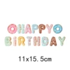 New donut birthday flag