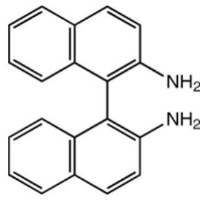 (1,1'-联萘)-2,2'-二胺, ( )-1,1'-双(2-萘胺) Cas号: 4488-22-6