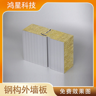 Sandwich Panel Processing Polyurethane Edge-Sealed Rock Wool Sandwich Panels Polyurethane Side-Sealed Color Steel Sandwich Panel Manufacturer