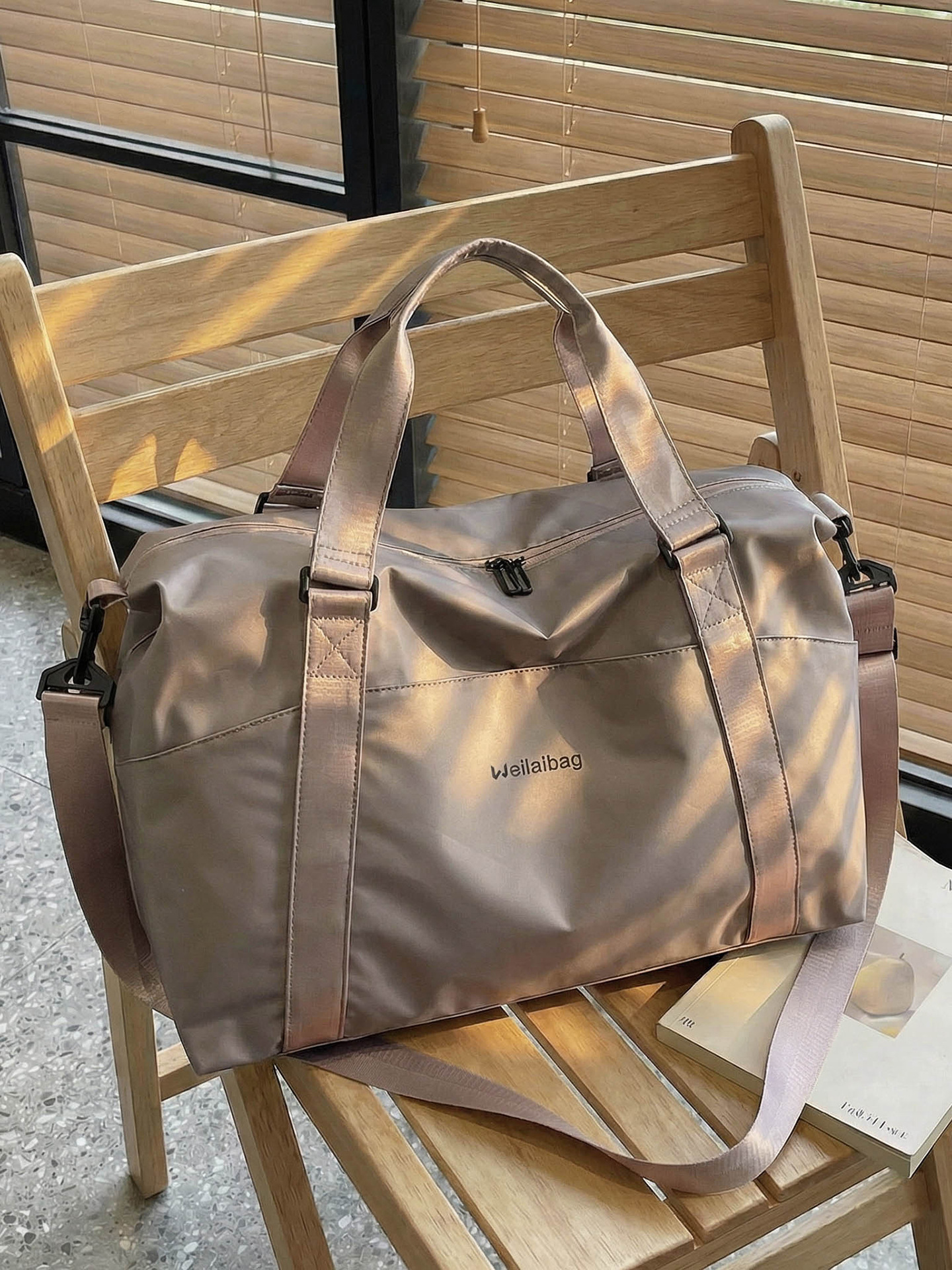 Bolsas de viaje de viaje de alta calidad de gran capacidad transfronteriza al por mayor bolsas de viaje de viaje de corta distancia bolsas de ejercicio de alto valor de cara bolsas de yoga image 3