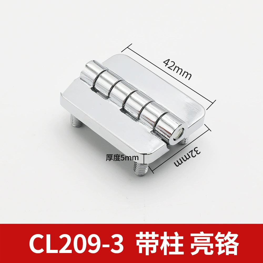 [304 нержавеющая сталь петля CL209-1-2 для промышленного распределительного шкафа, петля с пальцем, утопленное отверстие, усиленная накладная петля, замочные изделия]