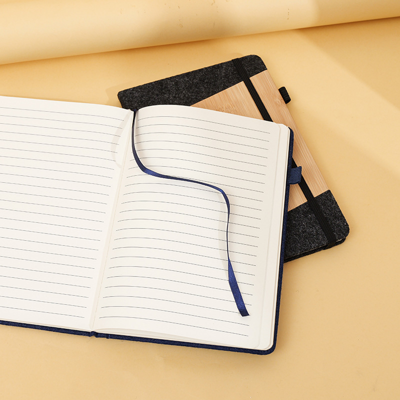 Imitación de bambú y madera cuaderno puede DZa5 libro de alto valor de color color de cuero duro cuaderno de mano papelería transfronteriza al por mayor