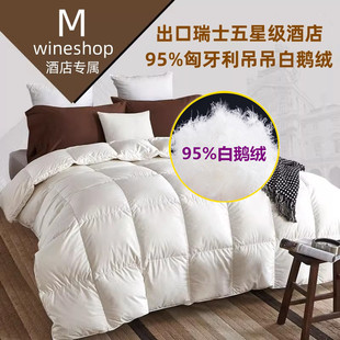 Export five-star hotel down quilt white goose down quilt winter quilt core thick warm spring and autumn single double quilt