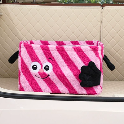 Can Dopamine Car Seat | Car storage bag/box - little-monster-storage-basket-red-pink