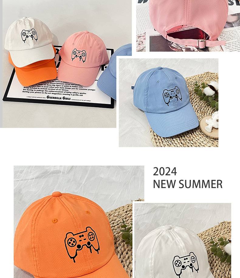 Unisex Casual ins Alle mode softtop gamepad gedruckt baseball kappe sport schatten_voghion.com