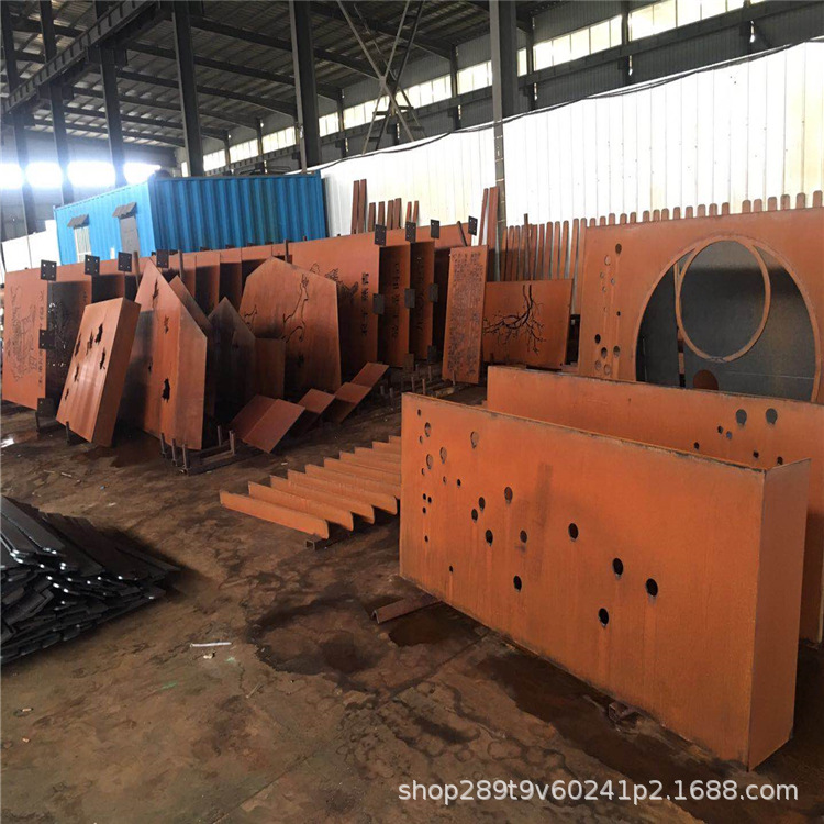 山东合金钢板供应矿山机械用中厚板 Q245NH耐候板激光切割雕刻