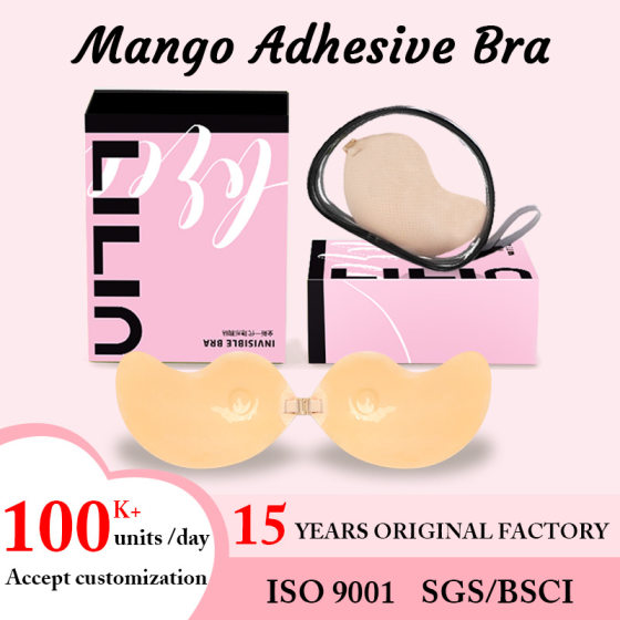 The new baking glue gathered without falling off the upper support small chest large lifting breast patch breathable anti-sagging anti-light mango breast patch