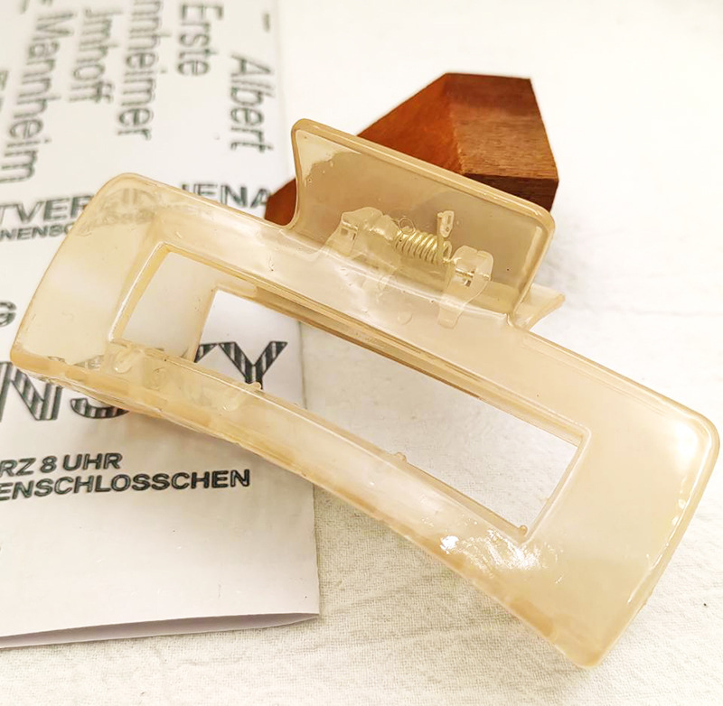 Horquilla grande de todo fósforo, clip de agarre esmerilado, accesorio para el cabello simple todo en uno, placa para el cabello, tocado de alta calidad, horquilla, clip de tiburón al por mayor