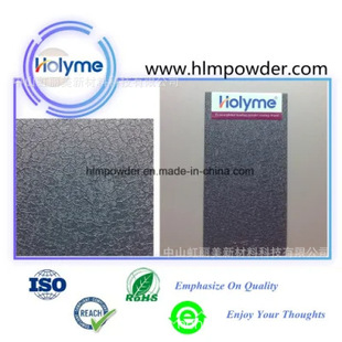 Thermoset hammer effect powder coating with FDA certification
