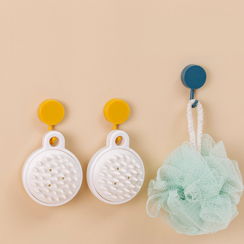 Japanese silicone massage shampoo brush shampoo artifact cleaning massage scalp shampoo comb soft tooth shampoo brush shampoo brush