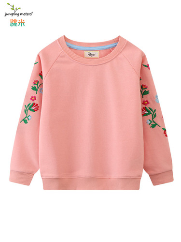 Autumn new products children's sweaters European and American style children's pullover baby outer coat knitted sweaters embroidery picture
