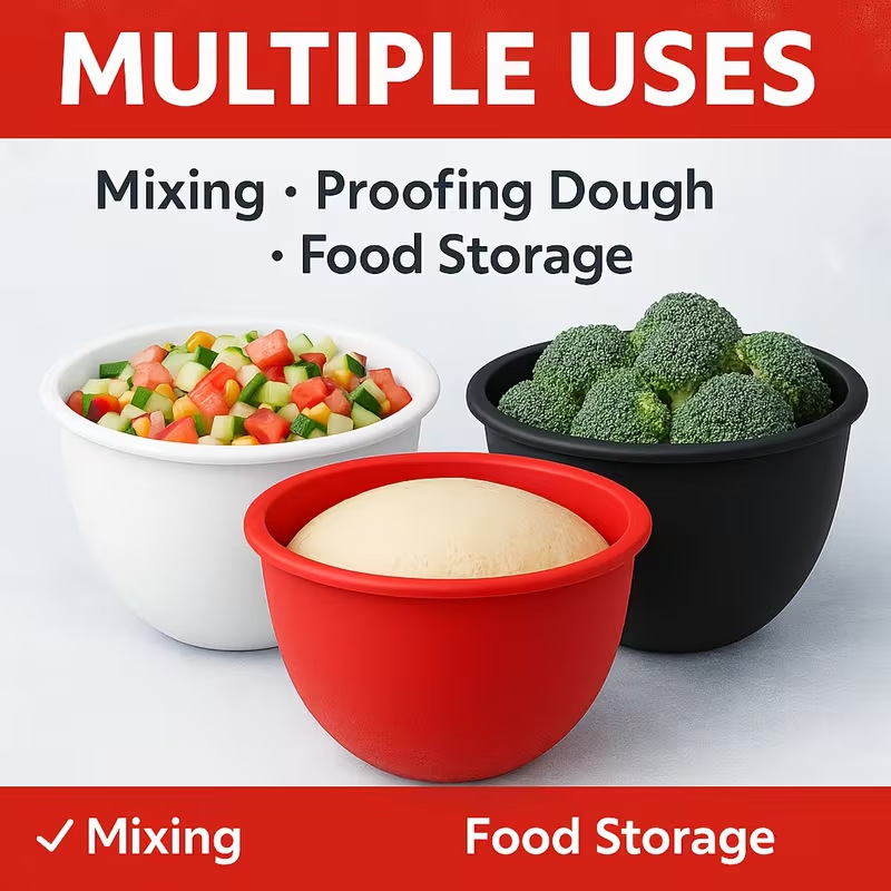 Cross-border MixAid Silicone Liners Mixer Silicone Liner Flour…