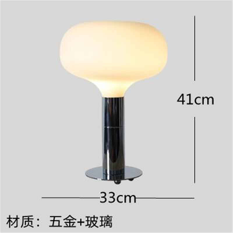 クリエイティブデザイン北欧シンプルで豪華な電気スタンド寝室ベッドヘッドランプ感リビング装飾ガラス|undefined