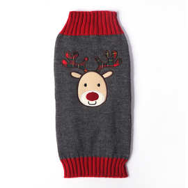 宠物毛衣猫狗衣服小中型犬泰迪服装圣诞老人麋鹿新年毛衣批发爆款