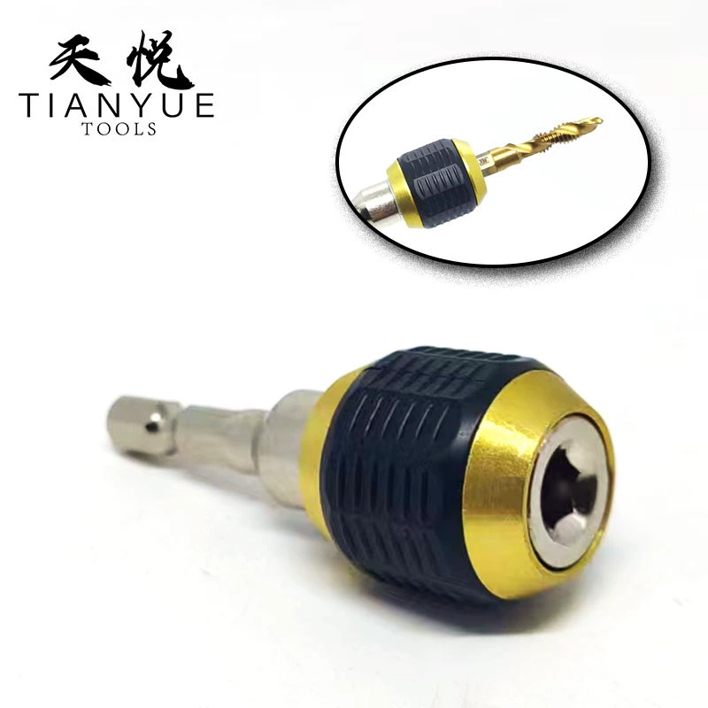 Выдвижной быстросъемный самоблокирующийся шатун Удлинительный стержень шестигранного хвостовика электрическая дрель отвертка Пакетная головка адаптер шатуна быстрая замена