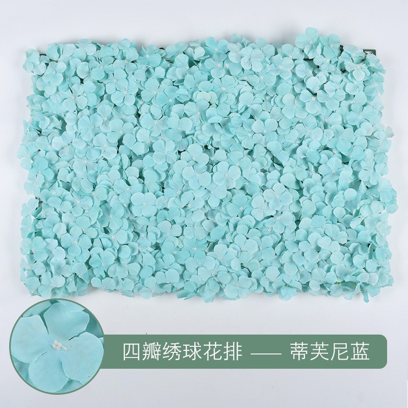 Muro de Flores de Hortensia para Decoración de Bodas, Arreglo Floral, Fondo de Pantalla, Alfombra de Pared, Arreglo Floral Artificial, Muro de Flores Famoso en Internet, Decoración de Bodas al por Mayor