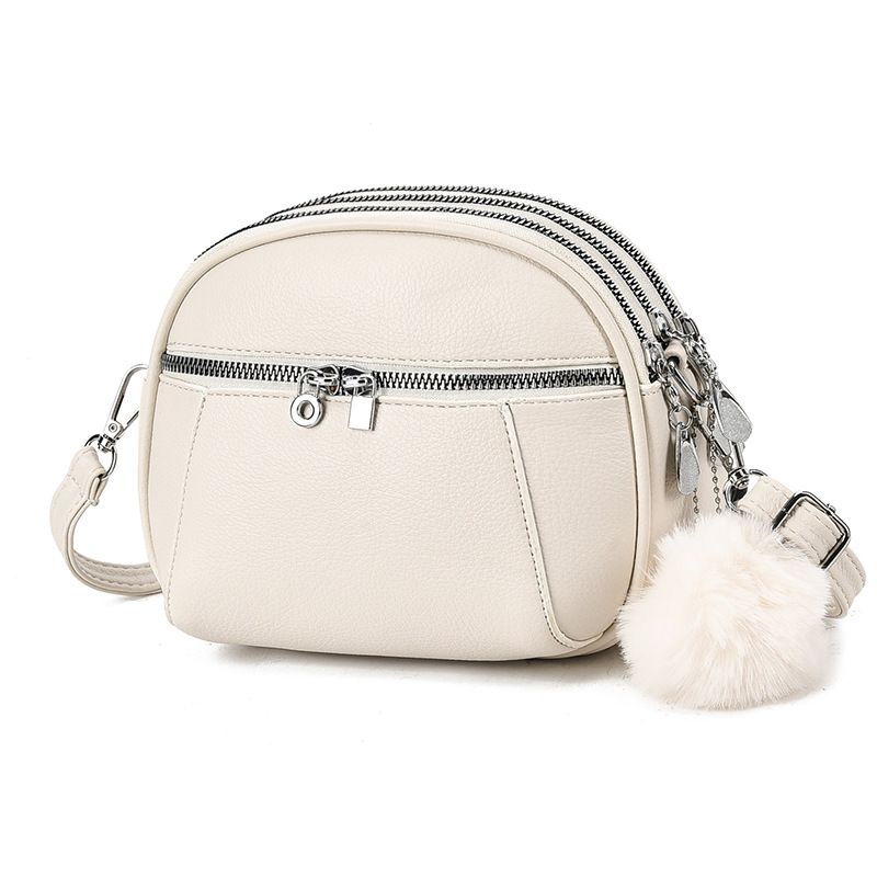 Versión coreana de varios compartimentos de alta calidad para damas bolso cuadrado pequeño bolso de hombro de moda de verano 2025 nuevo bolso de mensajero de todo fósforo