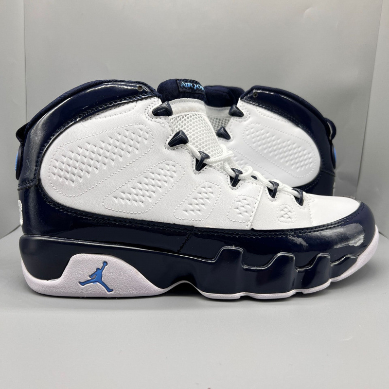 Zapatos Pitian versión alta AJ9 zapatos de baloncesto de alto nivel, zapatos deportivos para hombres, Joe 9 azul universitario, rojo chino, Georgetown