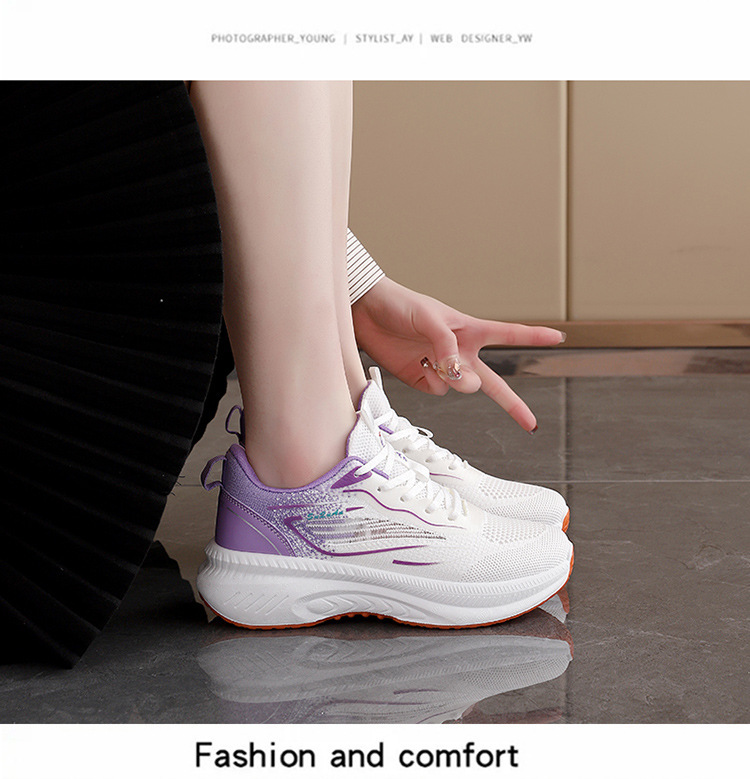 Leichte Atmungsaktive Freizeitschuhe Für Damen Mit Weicher Sohle_voghion.com