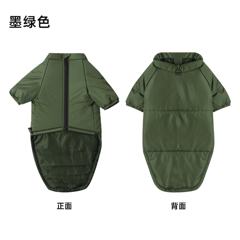 宠物狗狗棉服两脚衣新款跨境服装大型狗狗棉衣绒衣服装批发可定制|undefined