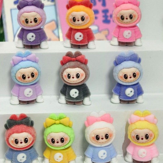 魔法师帽子植绒小布布潮玩 DIY钥匙扣装饰品挂配件车载桌面小摆件|undefined