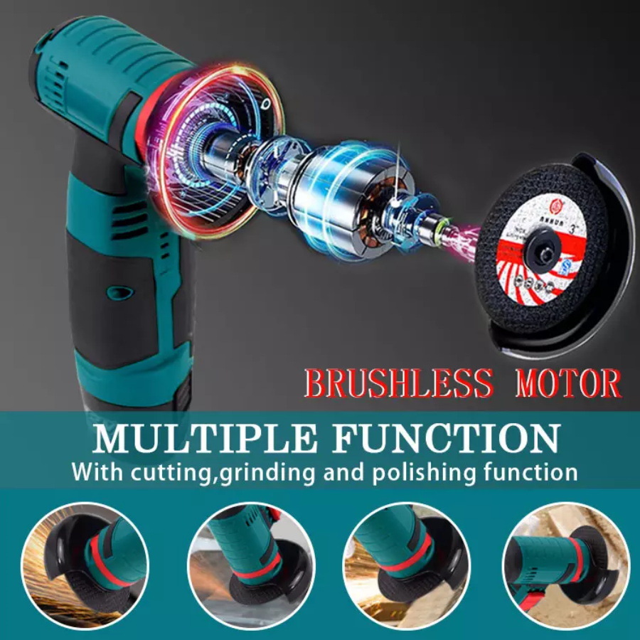 Mini Handheld Angle Grinder Image 2