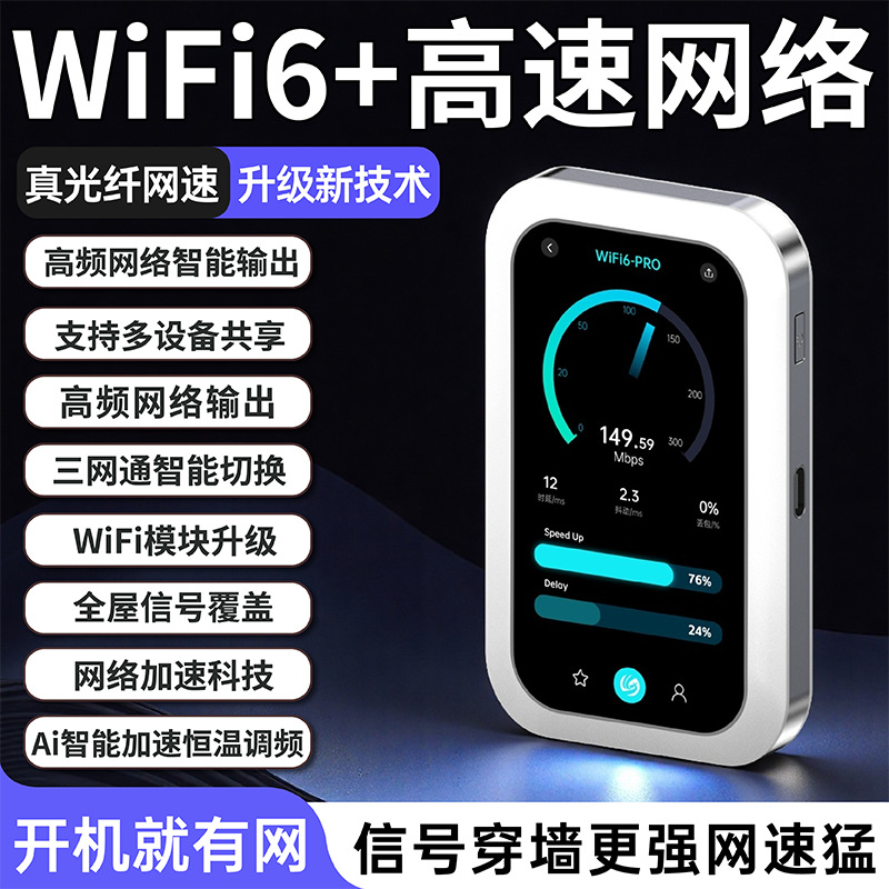 Fiber optic version wifi6 [recommended for office entertainment/e-sports] professional performance growth + super battery life