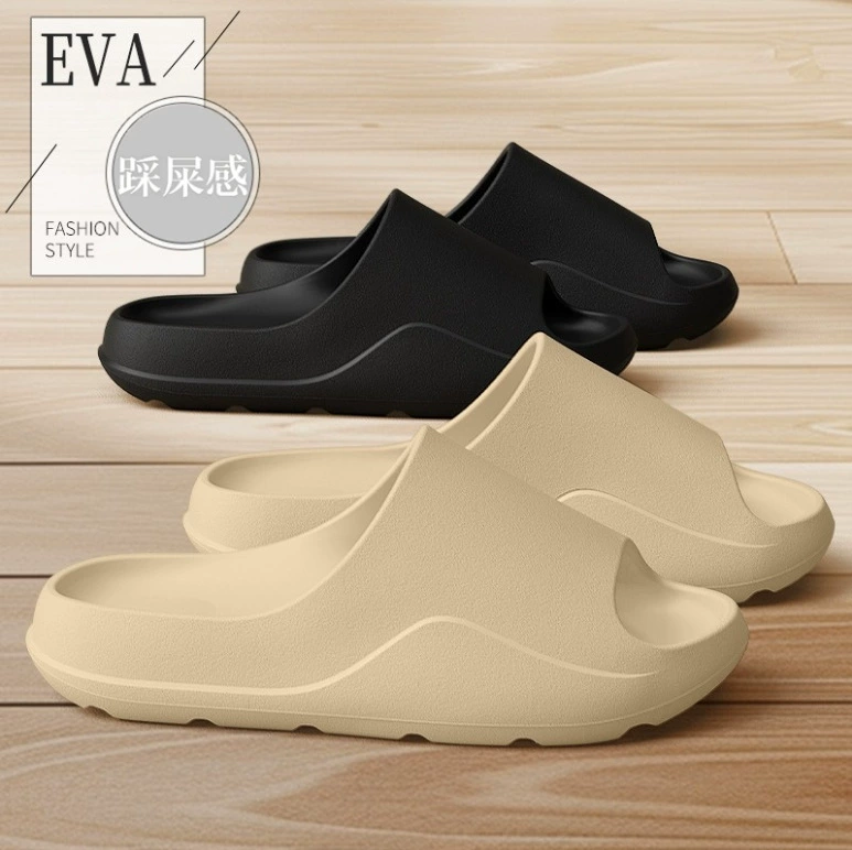 Новый стиль на открытом воздухе носить спортивные мужские холодные тапочки EVA с толстым дном