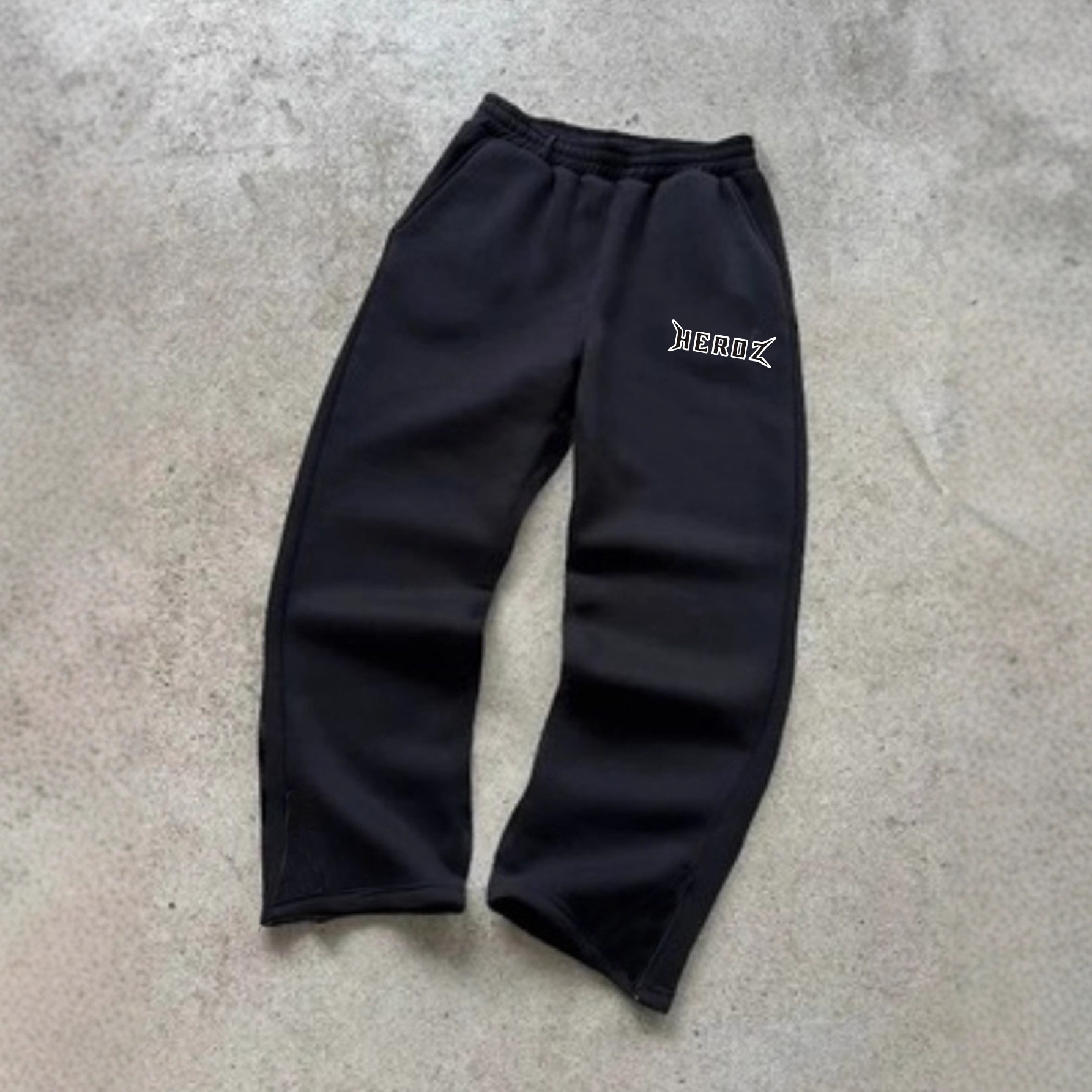 Men's Clothing Autumn And Winter Men's Trendy Hooded Letter Printing Sports Casual Comfortable Suit_voghion.com