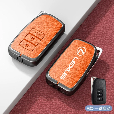 Car key bag: rx300 rx350h bag nx260 - standard-type-a-one-click-start-emma-orange-zinc-alloy-single-shell