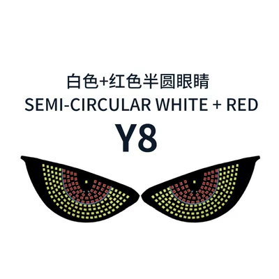 USB Wiring-Free Light Car — Other lights - semicircular-white-red-y8